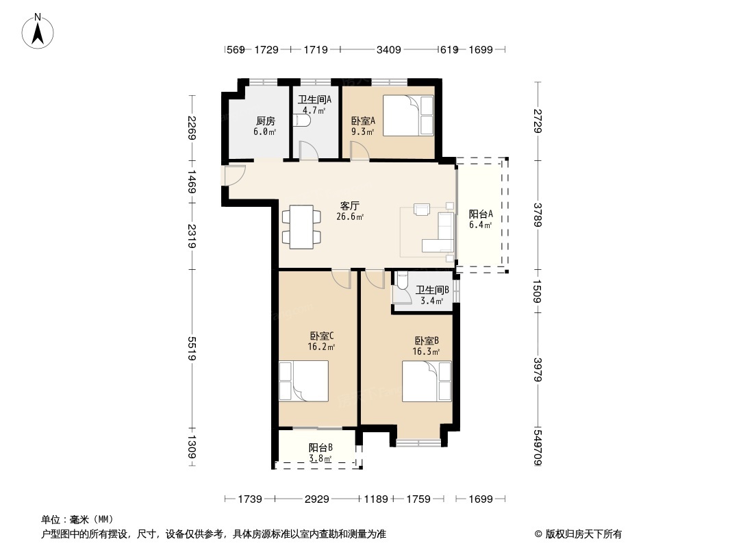 曙升花苑户型图