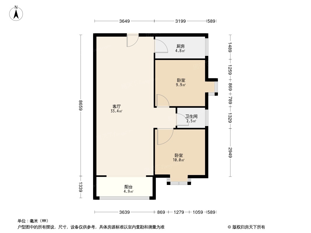 新旅城户型图