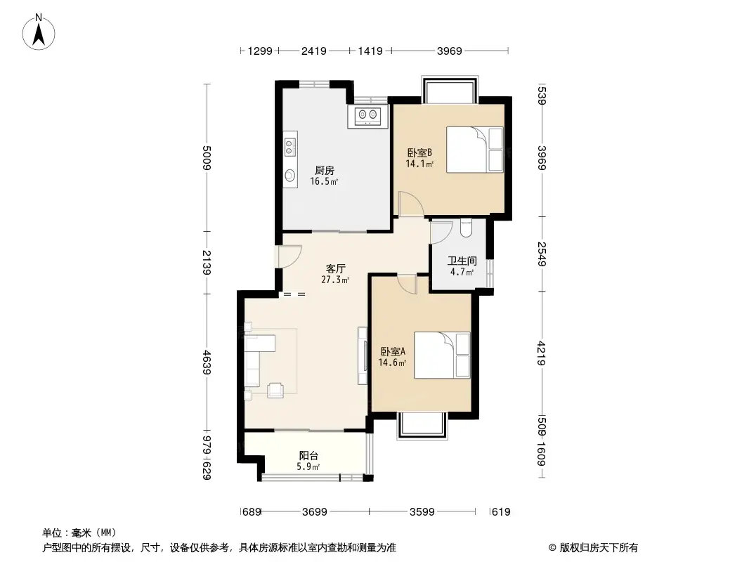 荣发小区户型图