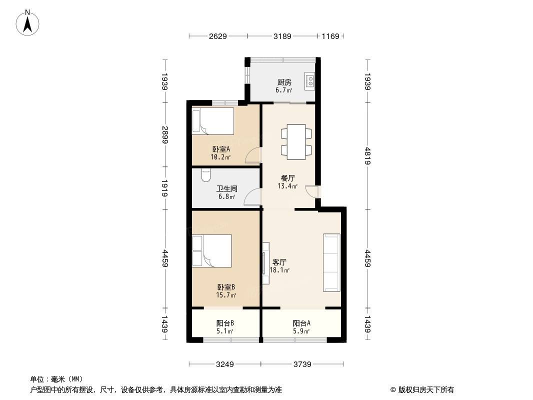 日化小区户型图