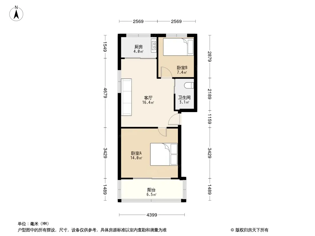 后河小区户型图