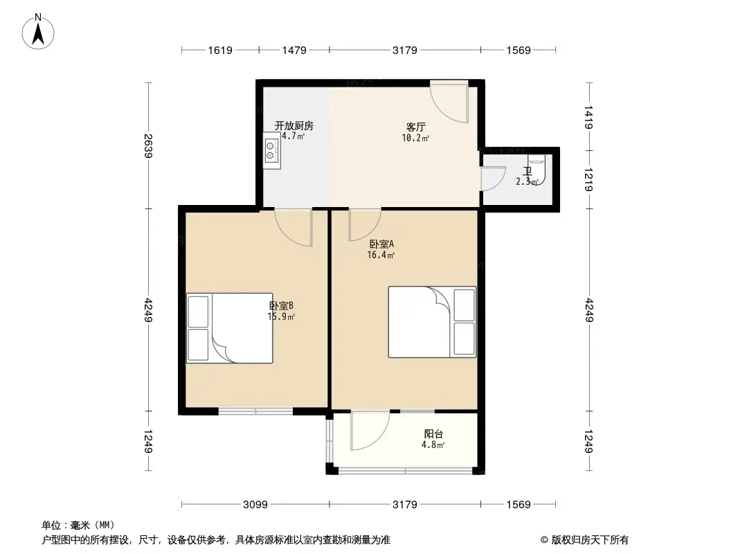 重庆中路小区户型图