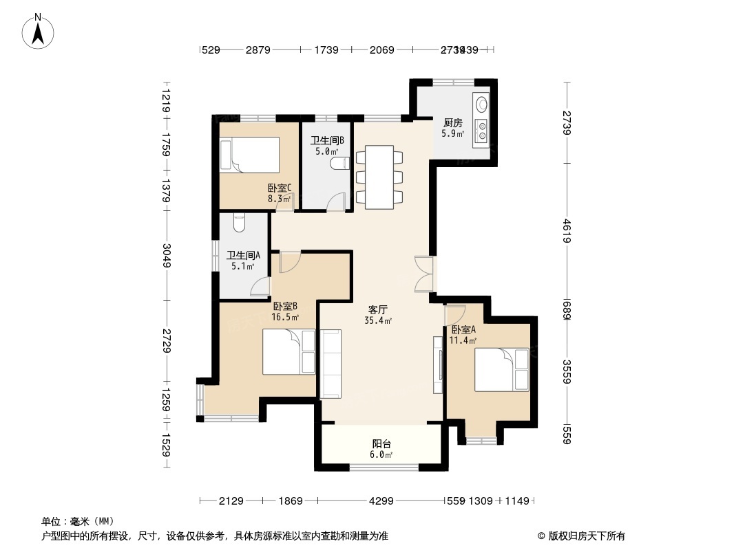 锦绣河山户型图