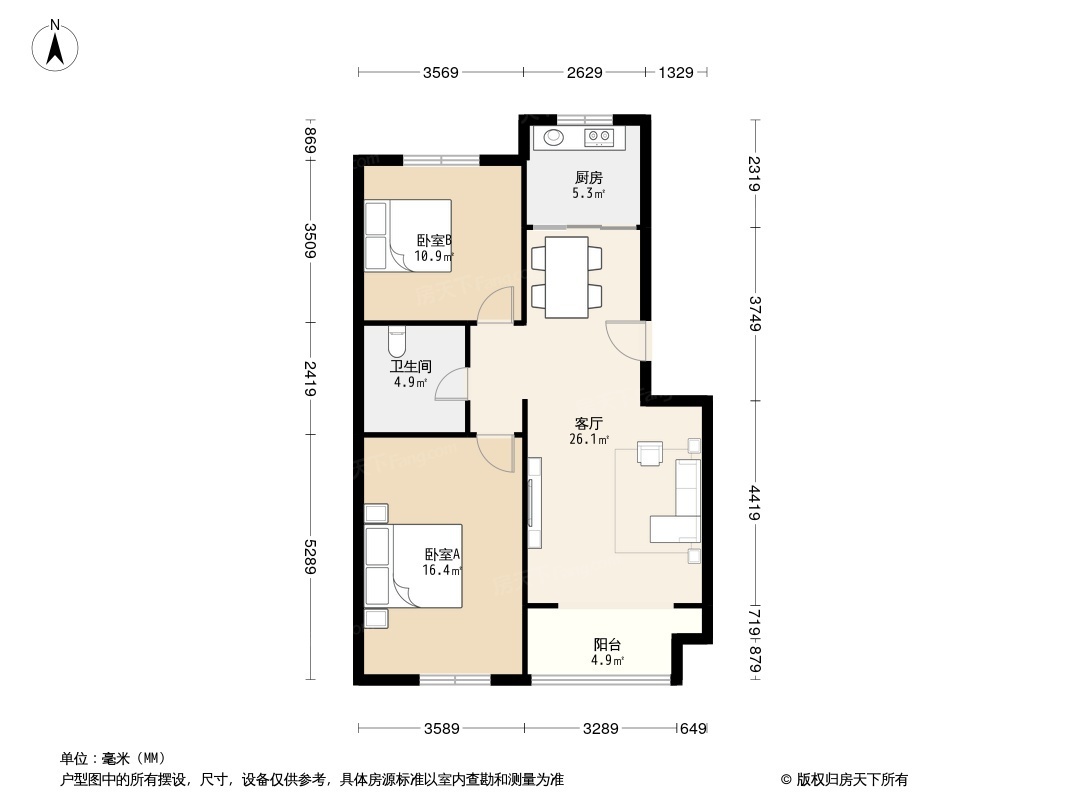 锦源秀邸户型图