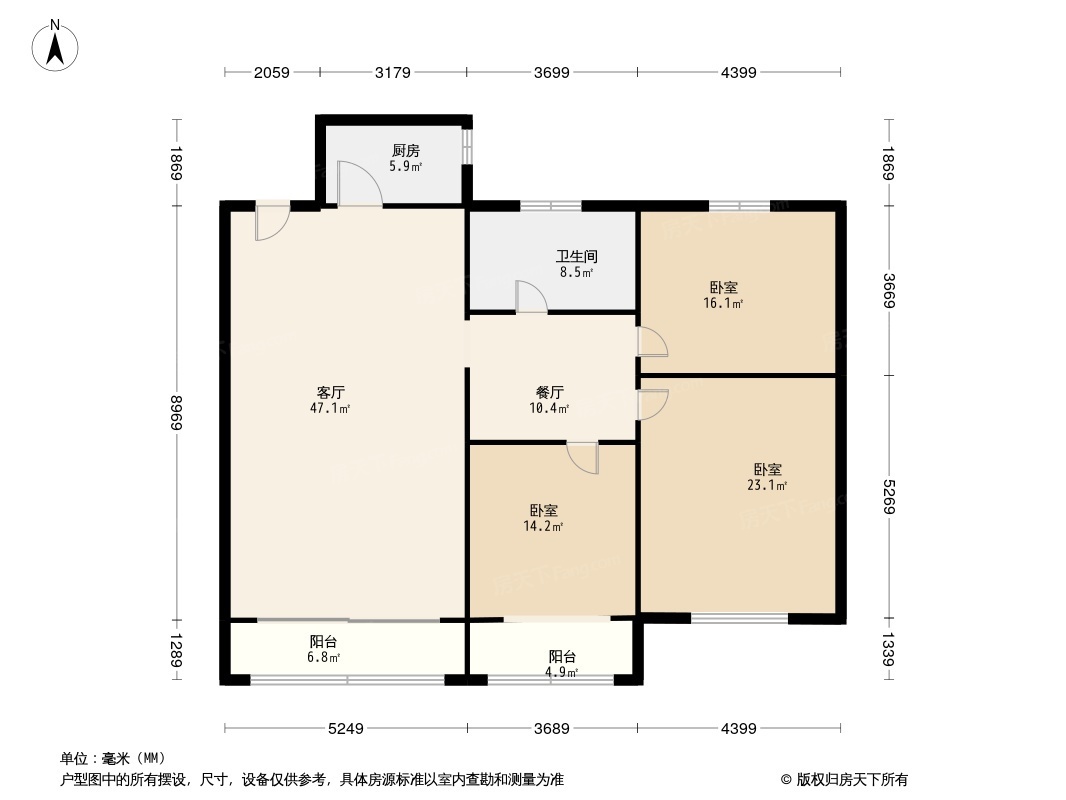 绿园国际花园户型图