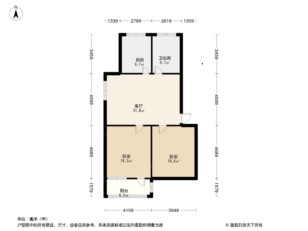 桃源里小区户型图