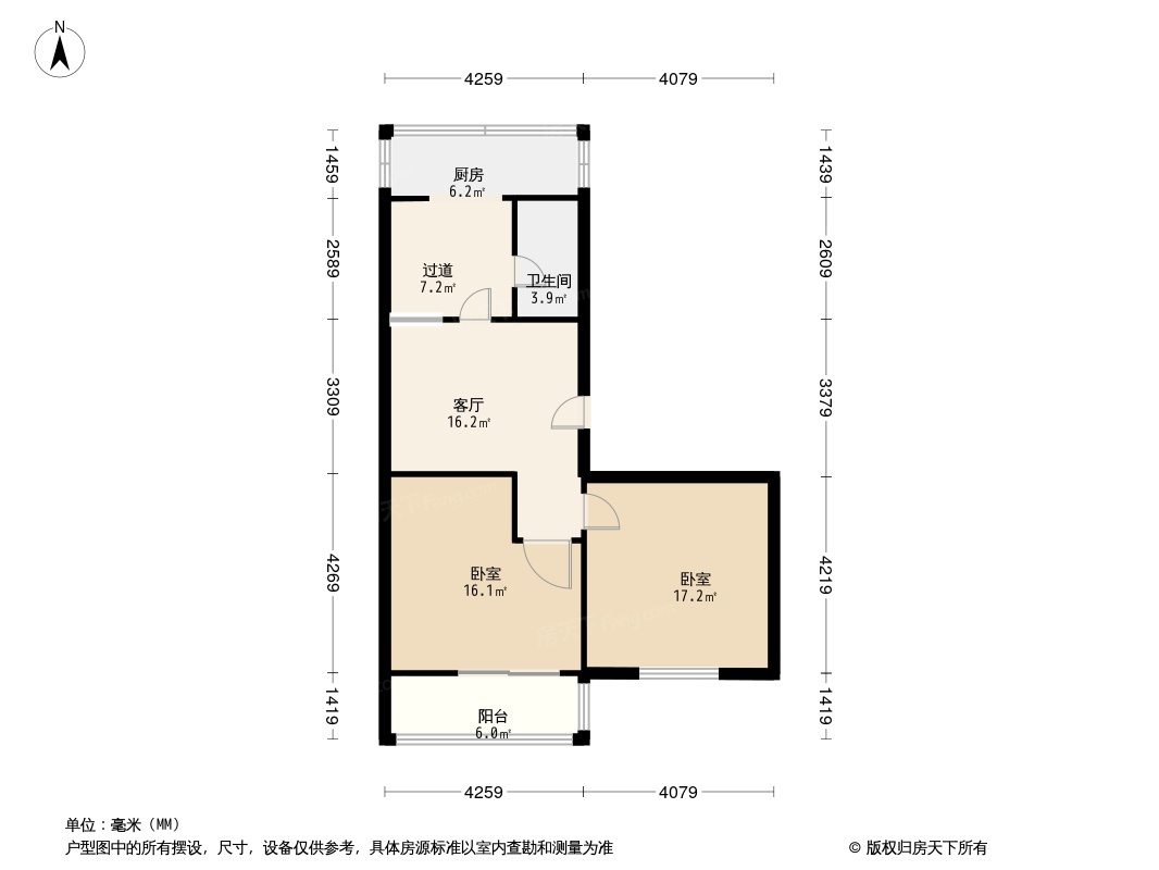 人防宿舍户型图