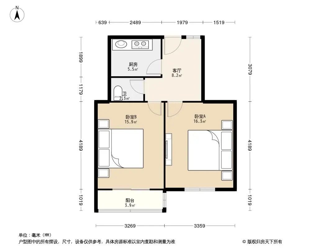 纺工小区户型图