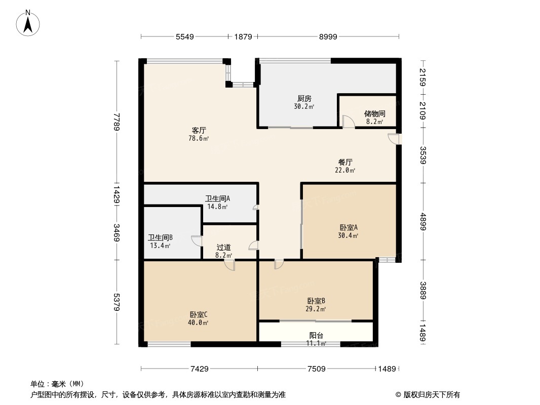 东林苑户型图