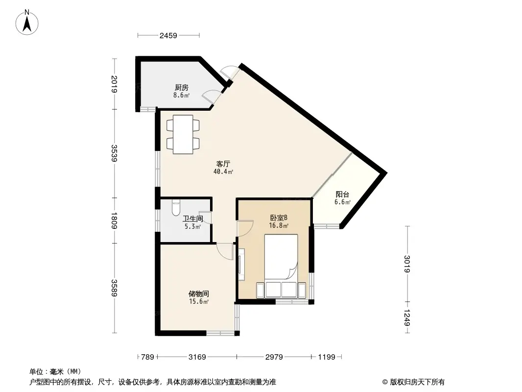 金都花园户型图