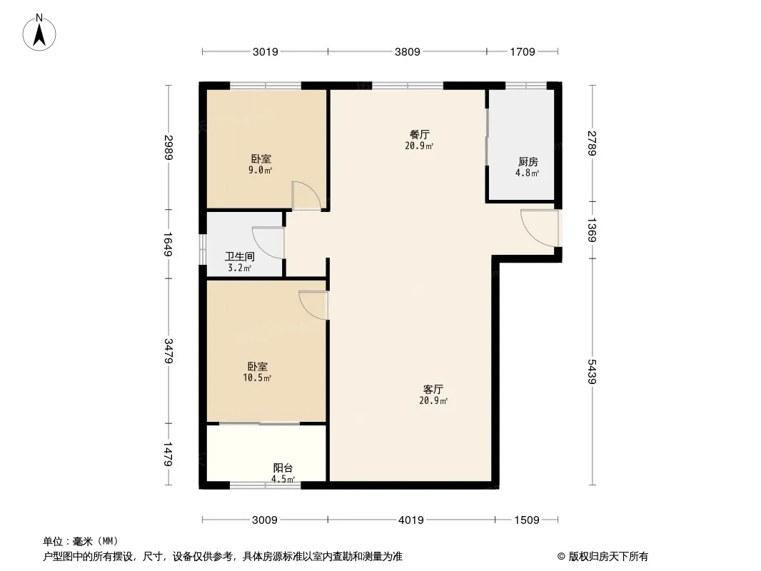 汇嘉新园户型图