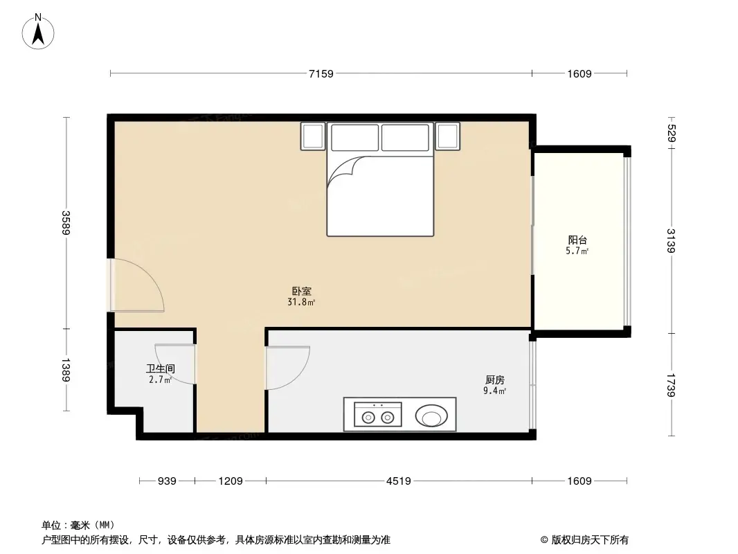 旭景兴园户型图