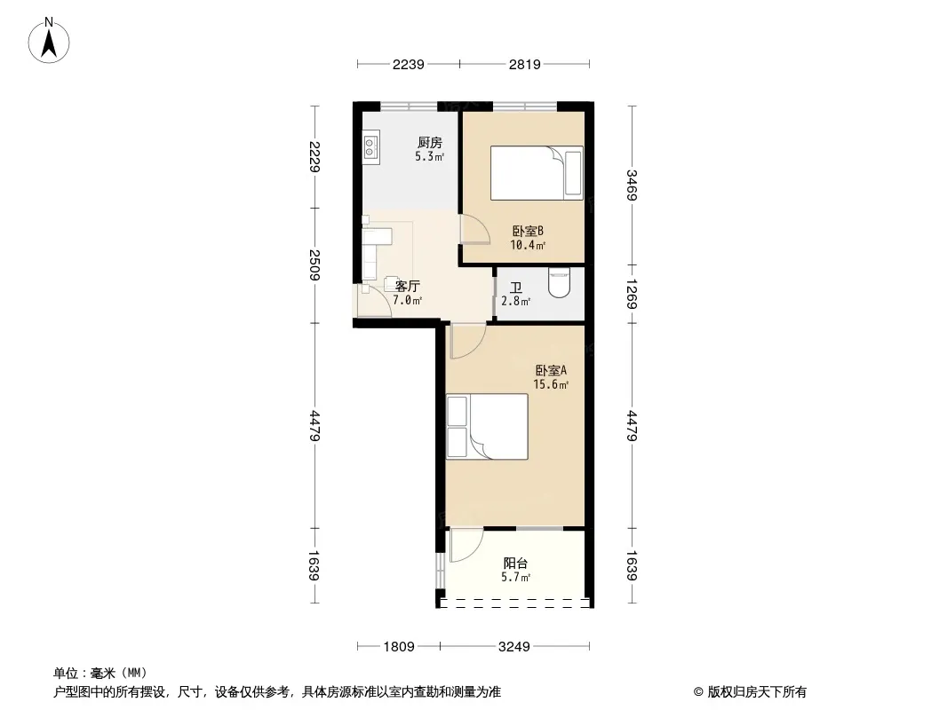 天封社区户型图