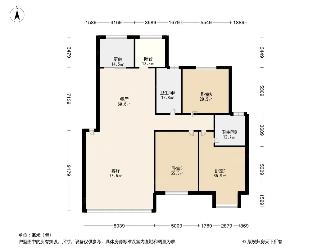 金惠苑户型图