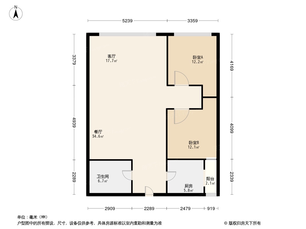 龙城御苑户型图