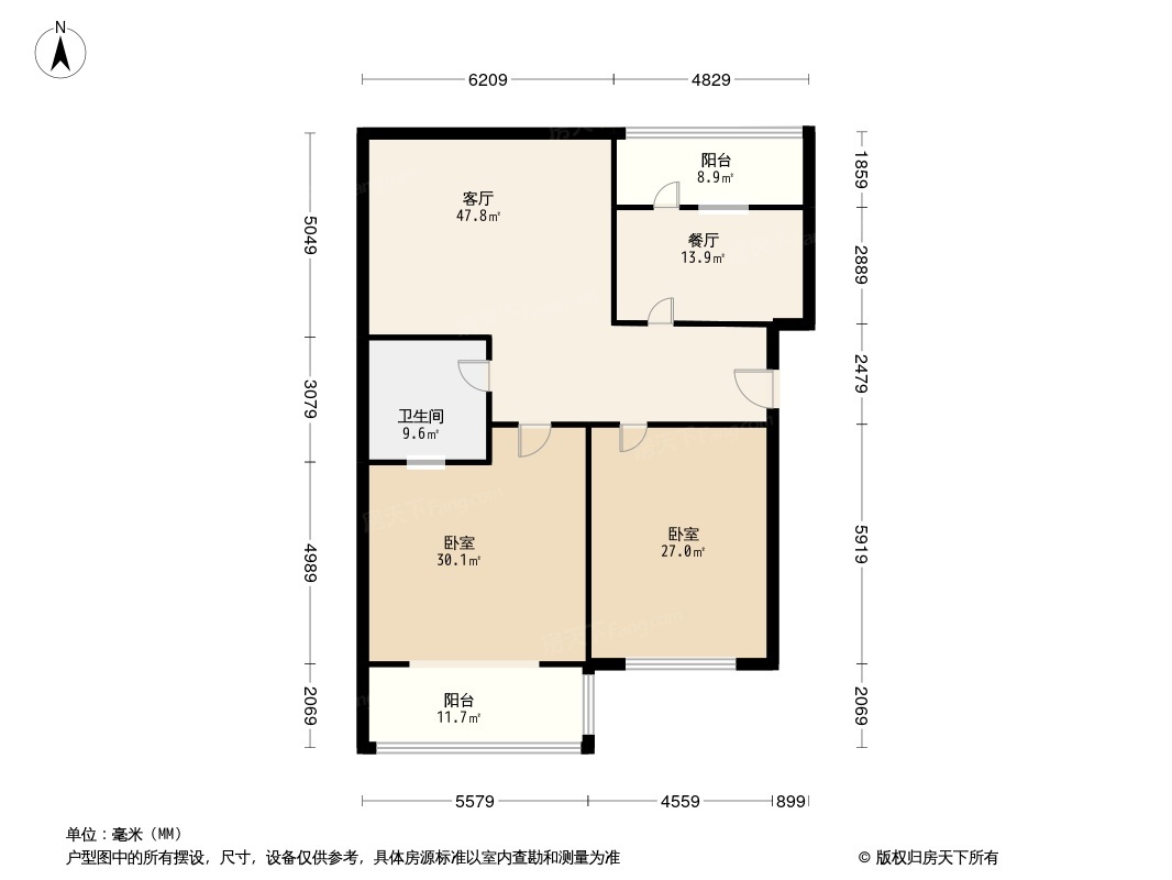 富强家园户型图