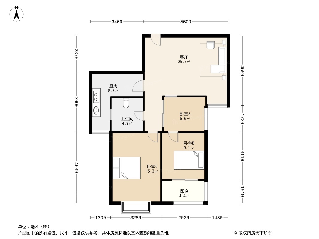 锦艺国际华都一期户型图