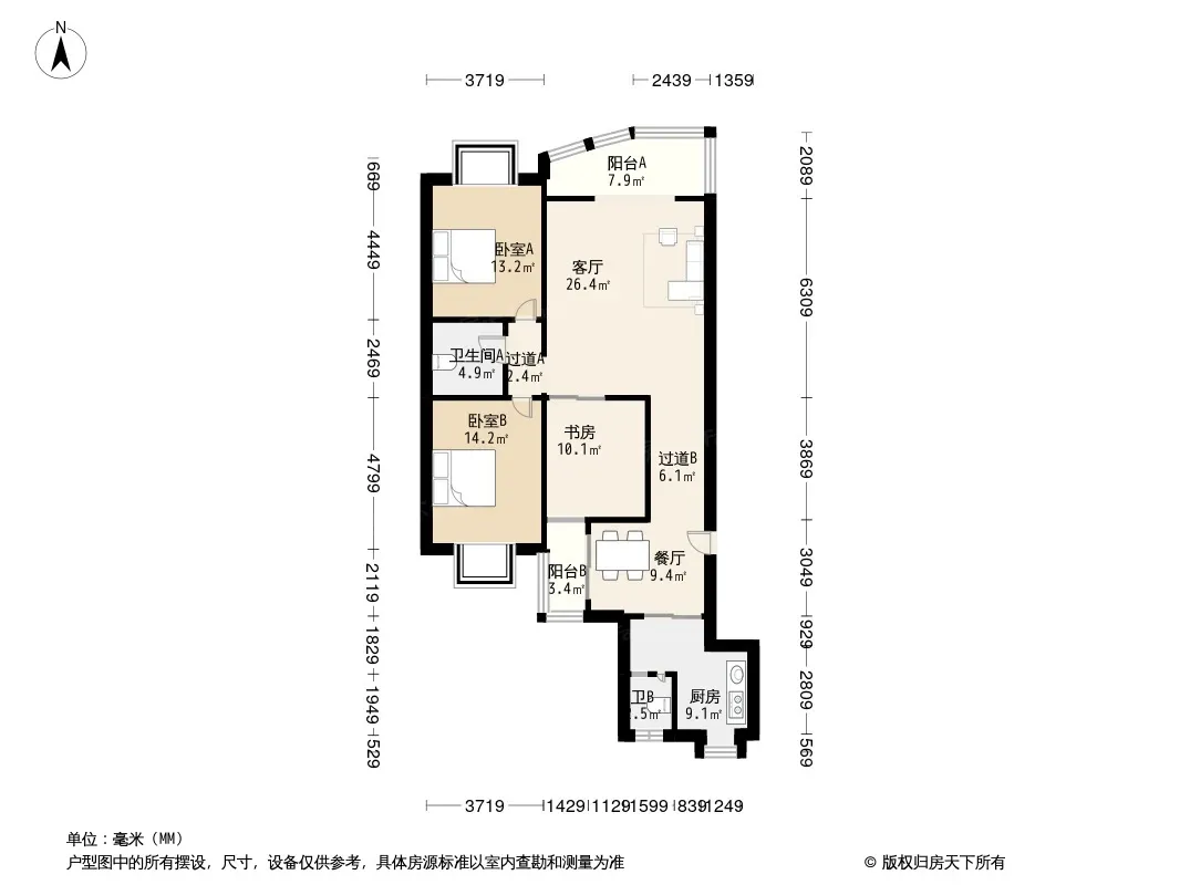 景香苑户型图