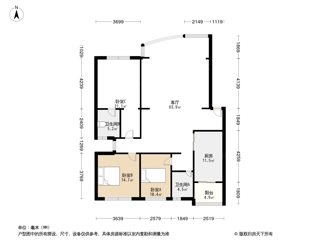 锦绣山庄户型图