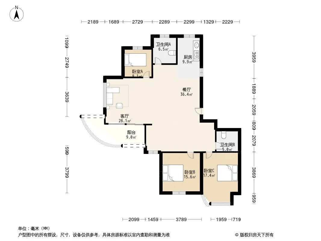 润和园户型图