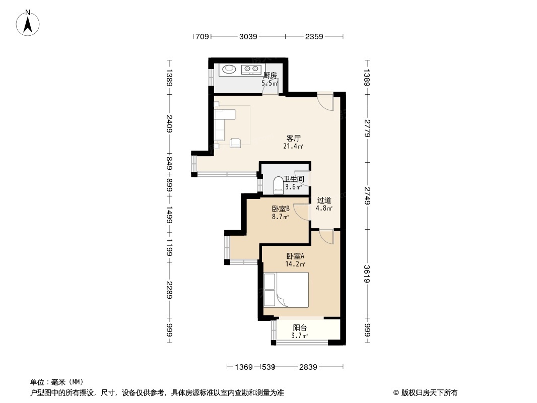 香晴苑户型图