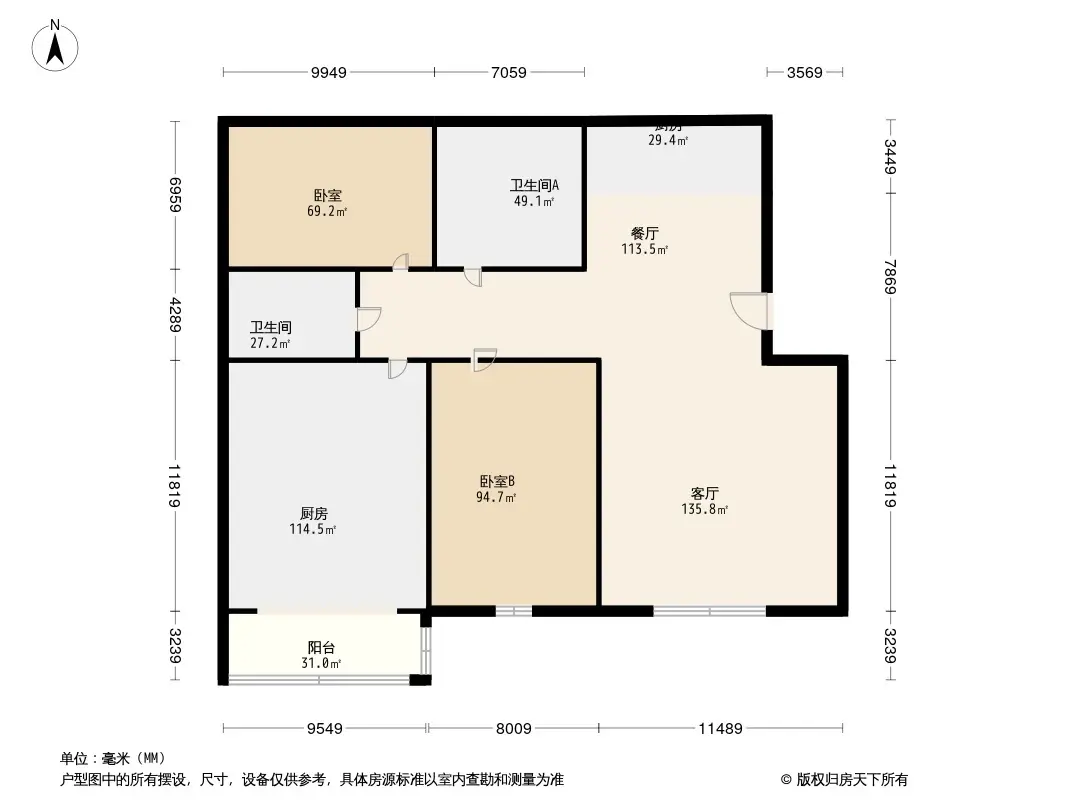 学府一品户型图