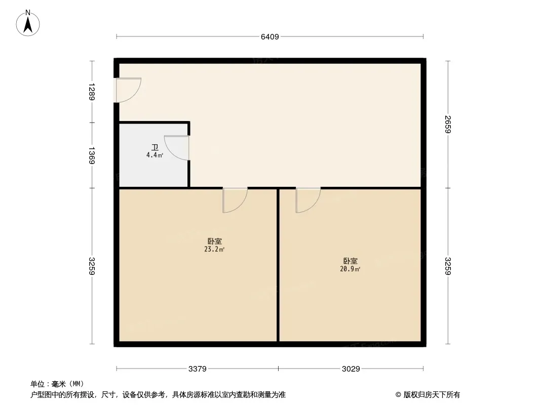 奥克斯广场户型图