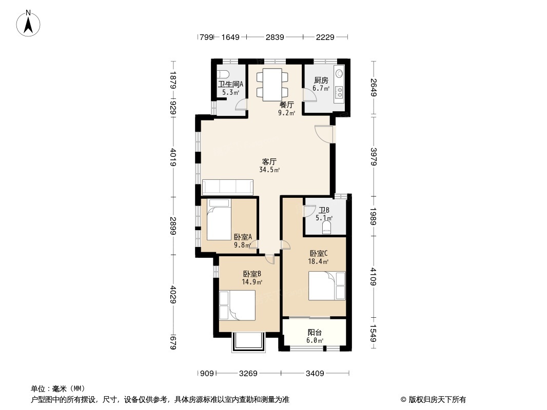 盛世华庭户型图