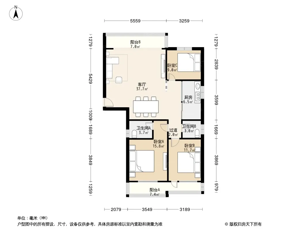 旭日东升户型图