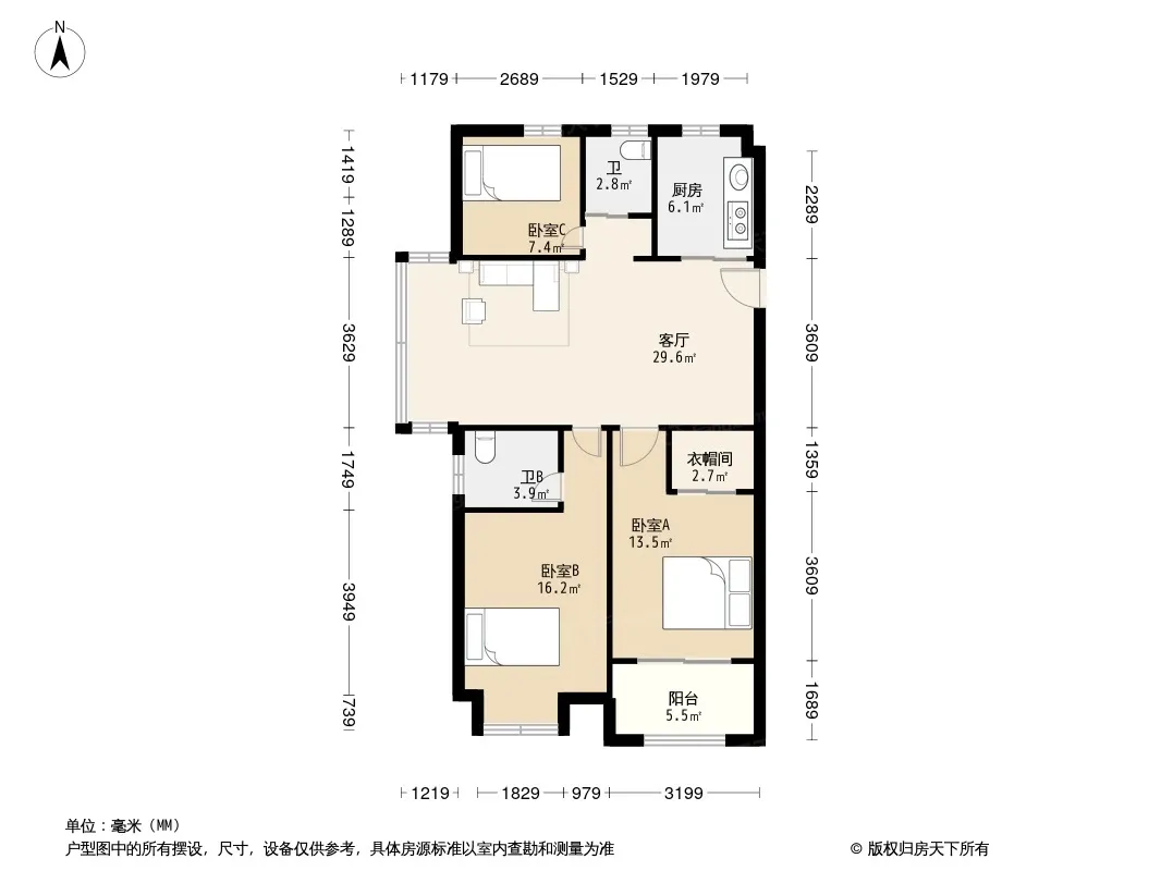 锦海名园户型图