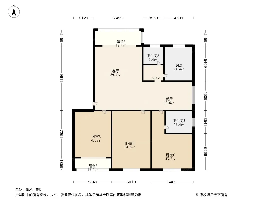 华新花苑户型图