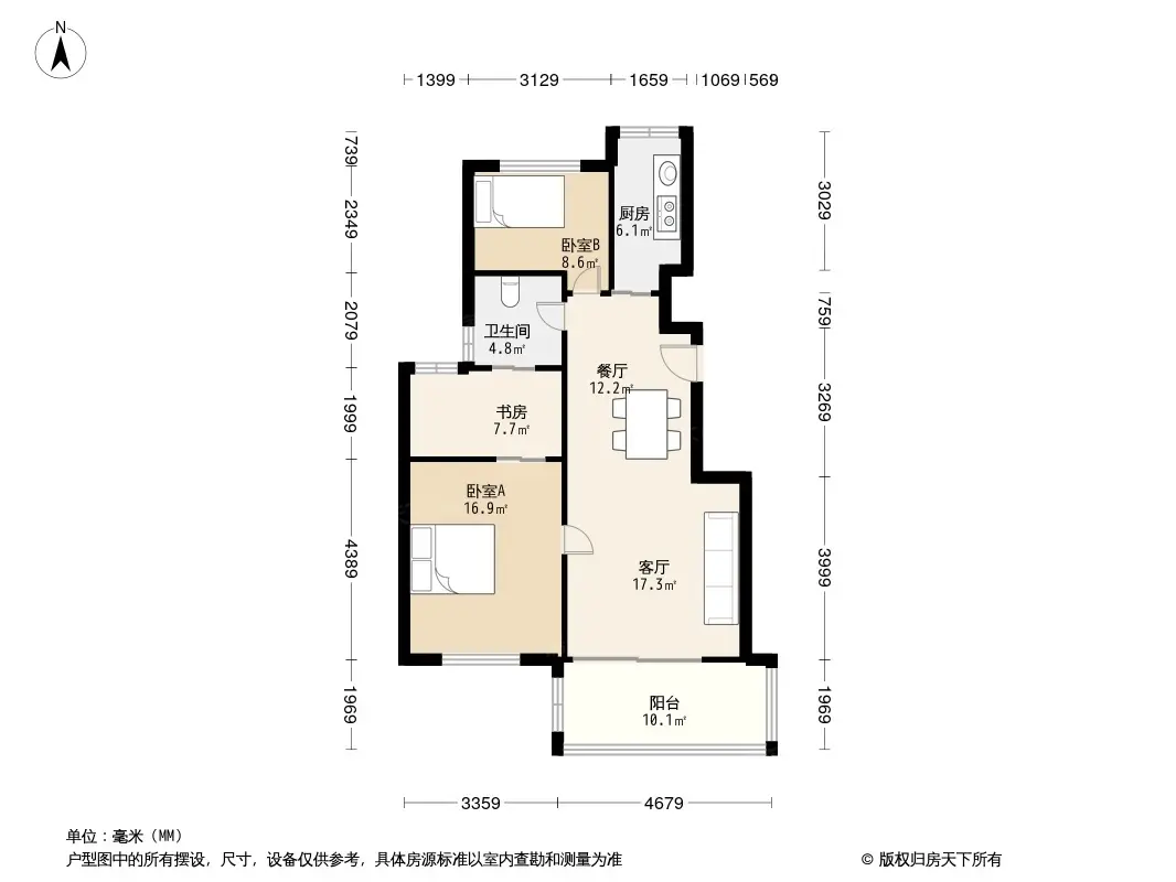 维科城市桃源户型图