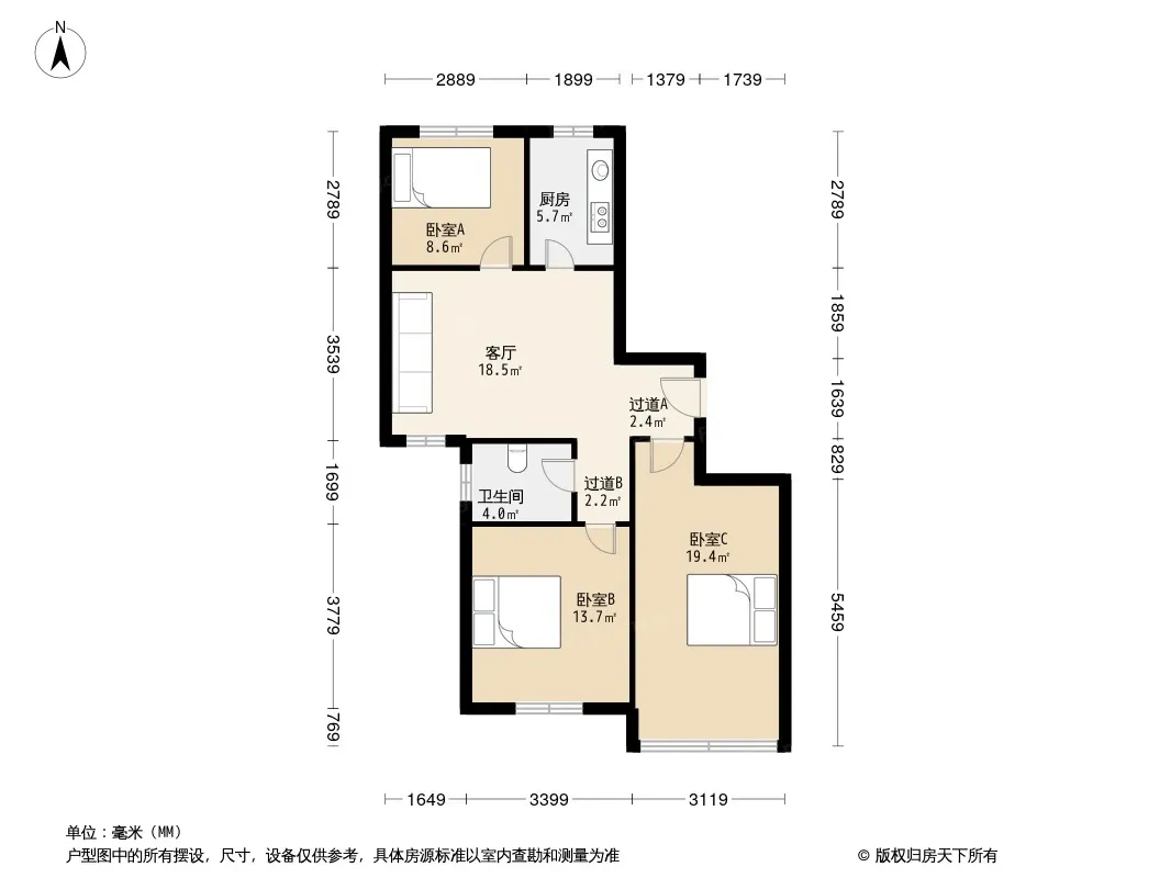 丰馨苑户型图