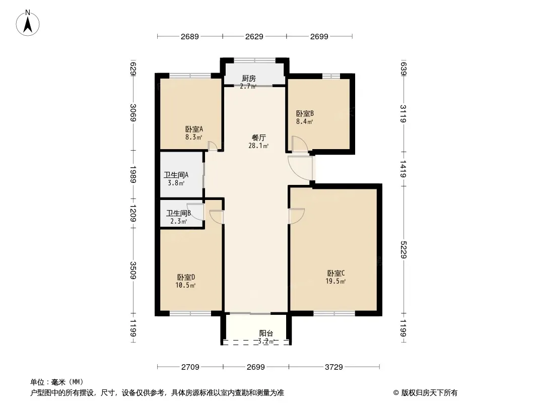 丽江新都户型图