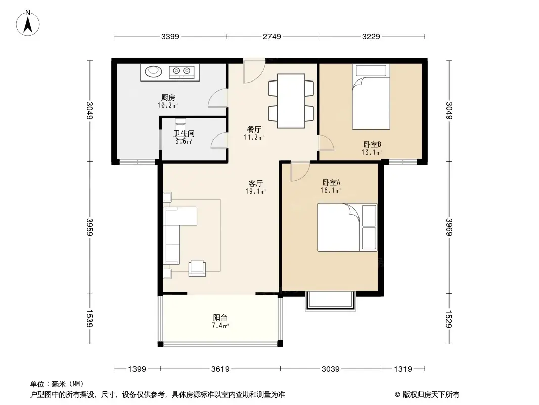 中山凯旋门户型图