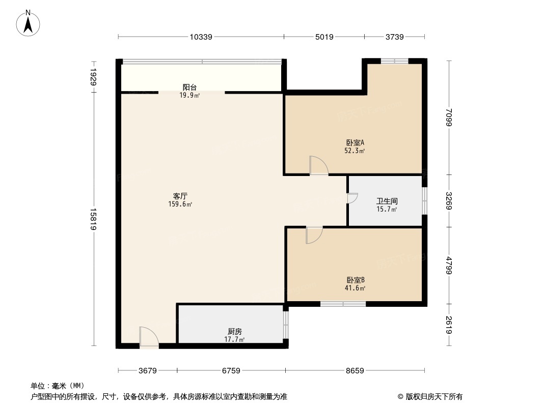 亚星盛世悦都户型图