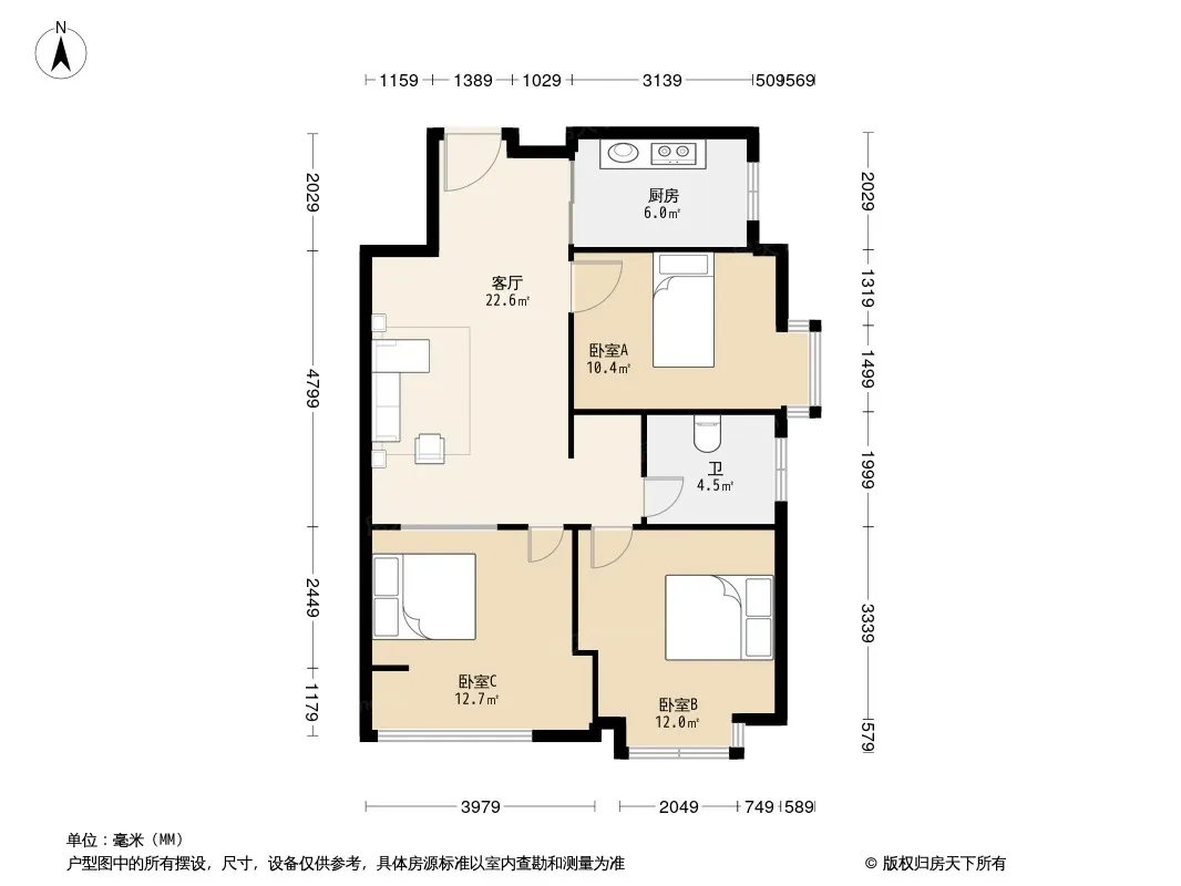 新隆碧玉园户型图