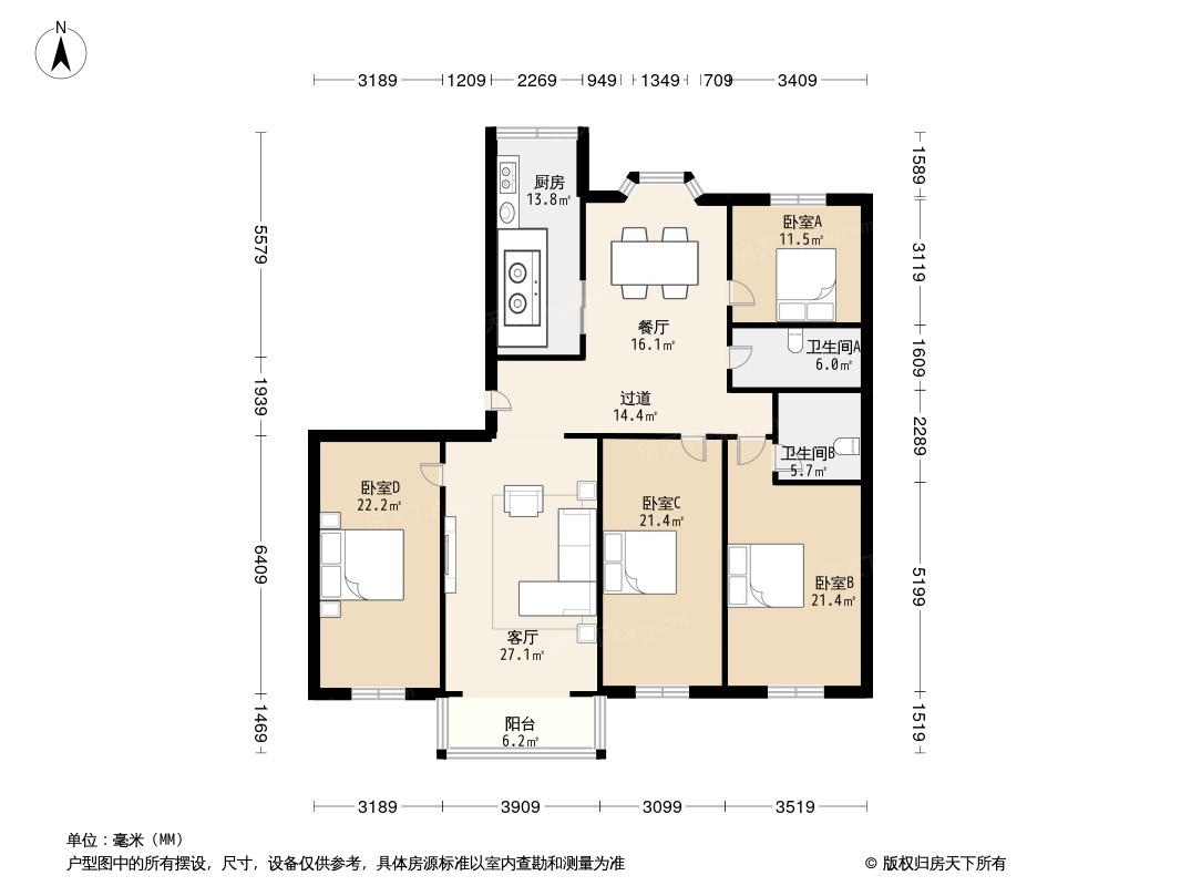 外贸小区户型图