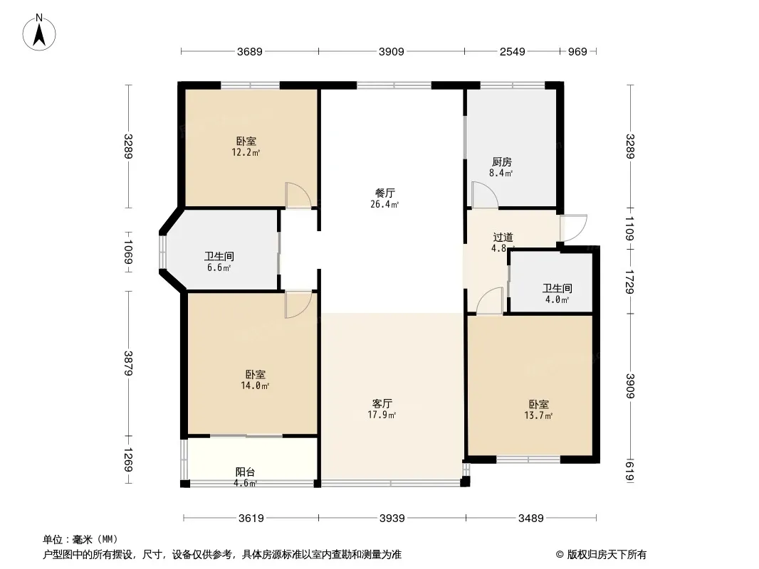 东柳小区户型图