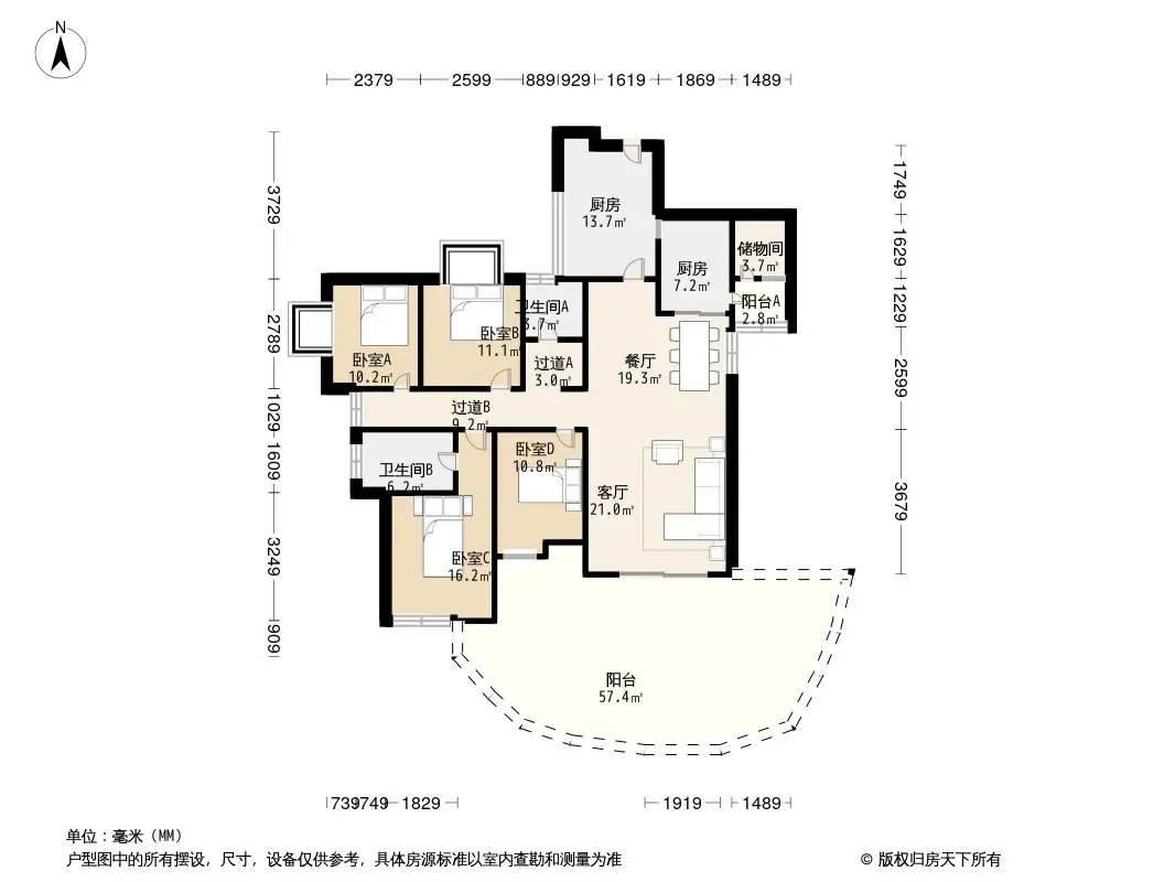 湘江豪庭户型图