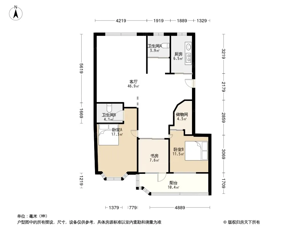 东城百汇户型图