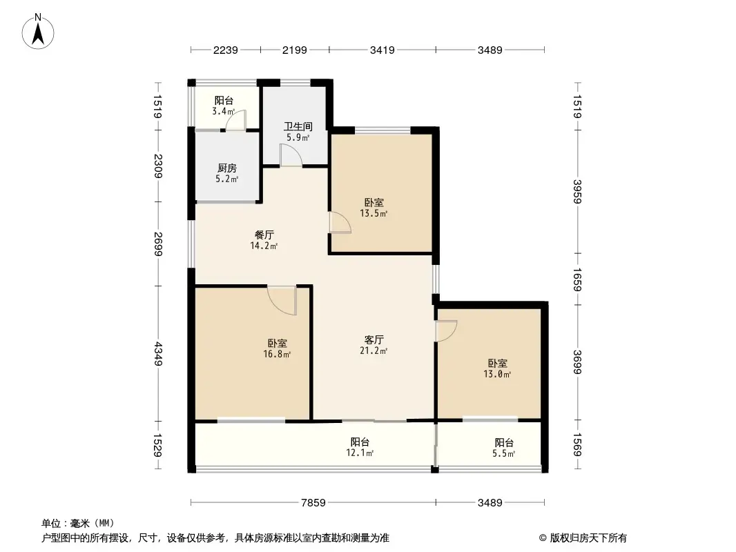 槐安路检察院宿舍户型图