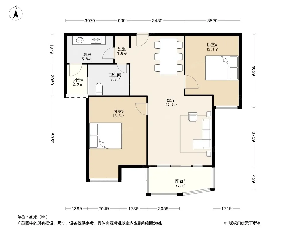 天赐良园户型图