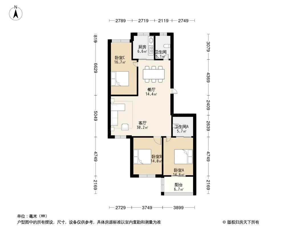 南岸秀庭户型图