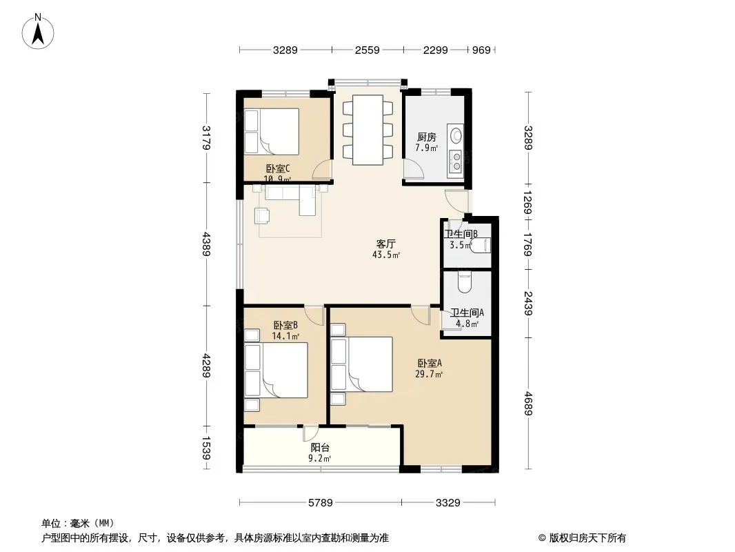 天韵家园户型图