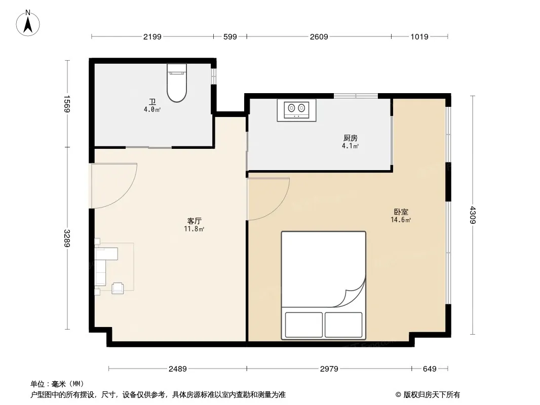 东润铭座户型图