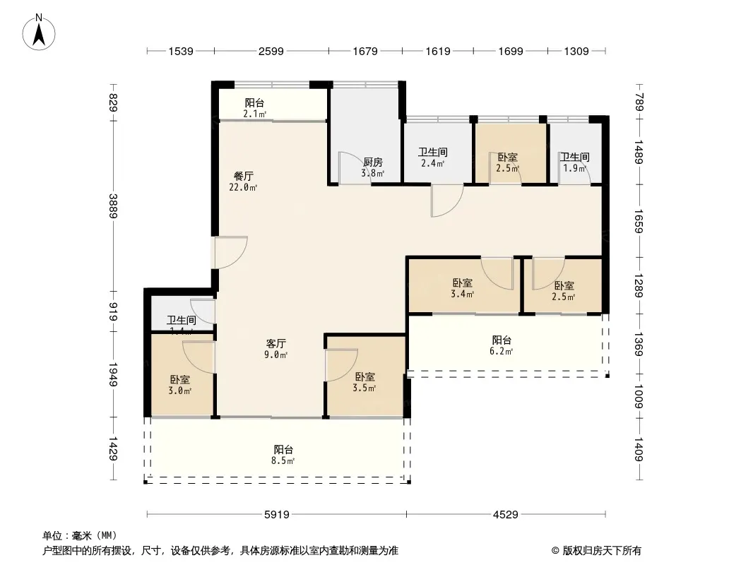 维科东院户型图