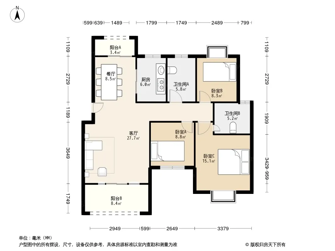 晟通城户型图