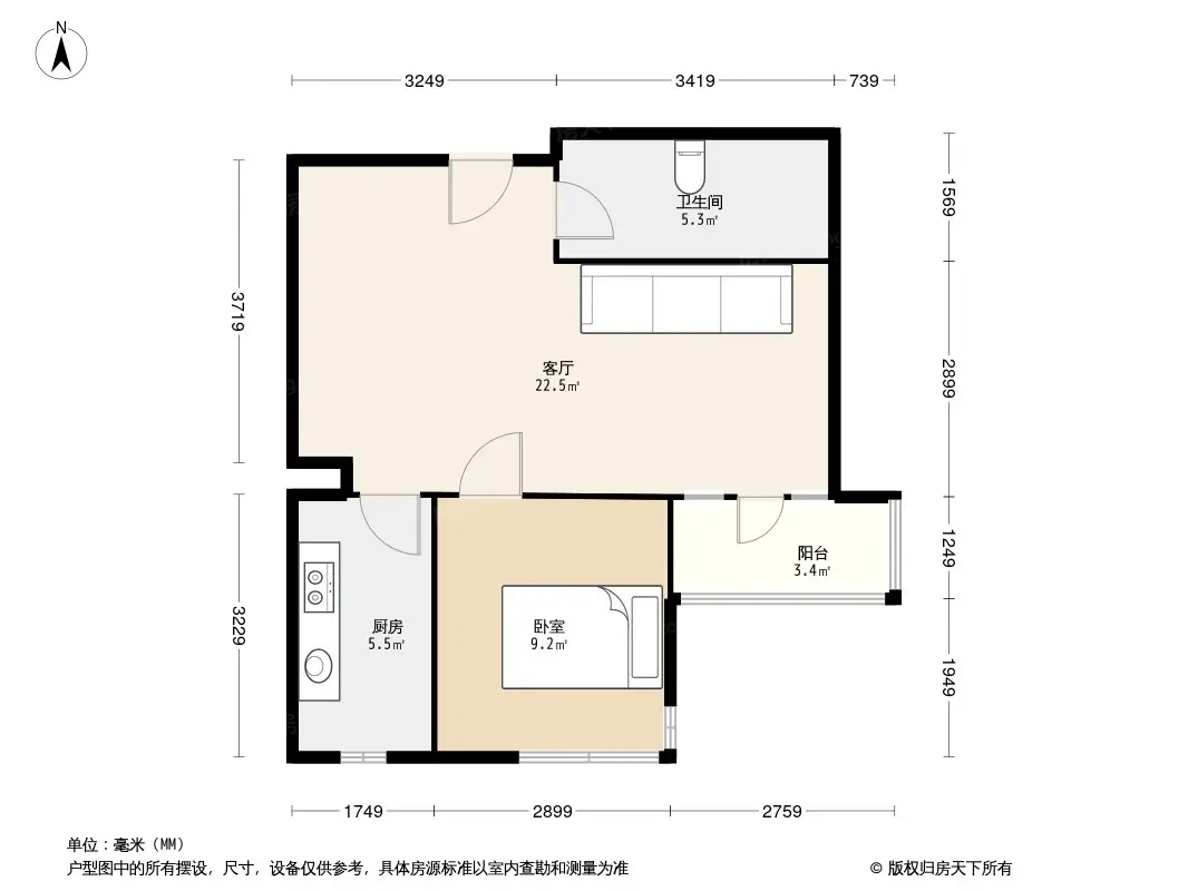 绿城玉兰花园户型图