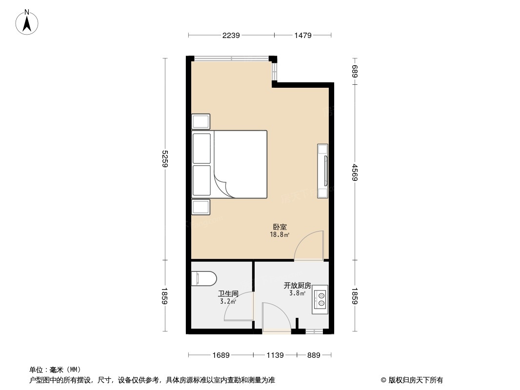 QQ生活馆户型图